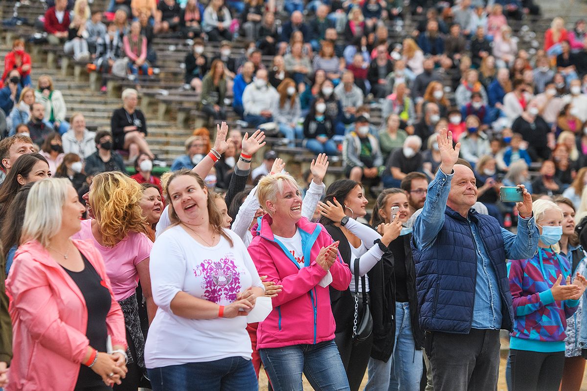 Plzeň a Plzeňský kraj poděkovaly zdravotníkům a dalším pracovníkům v první linii (foto: M. Chaloupka, 25.6.2021)