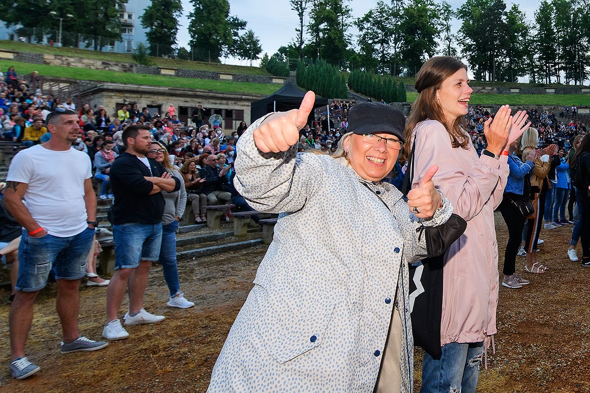 Plzeň a Plzeňský kraj poděkovaly zdravotníkům a dalším pracovníkům v první linii (foto: M. Chaloupka, 25.6.2021)
