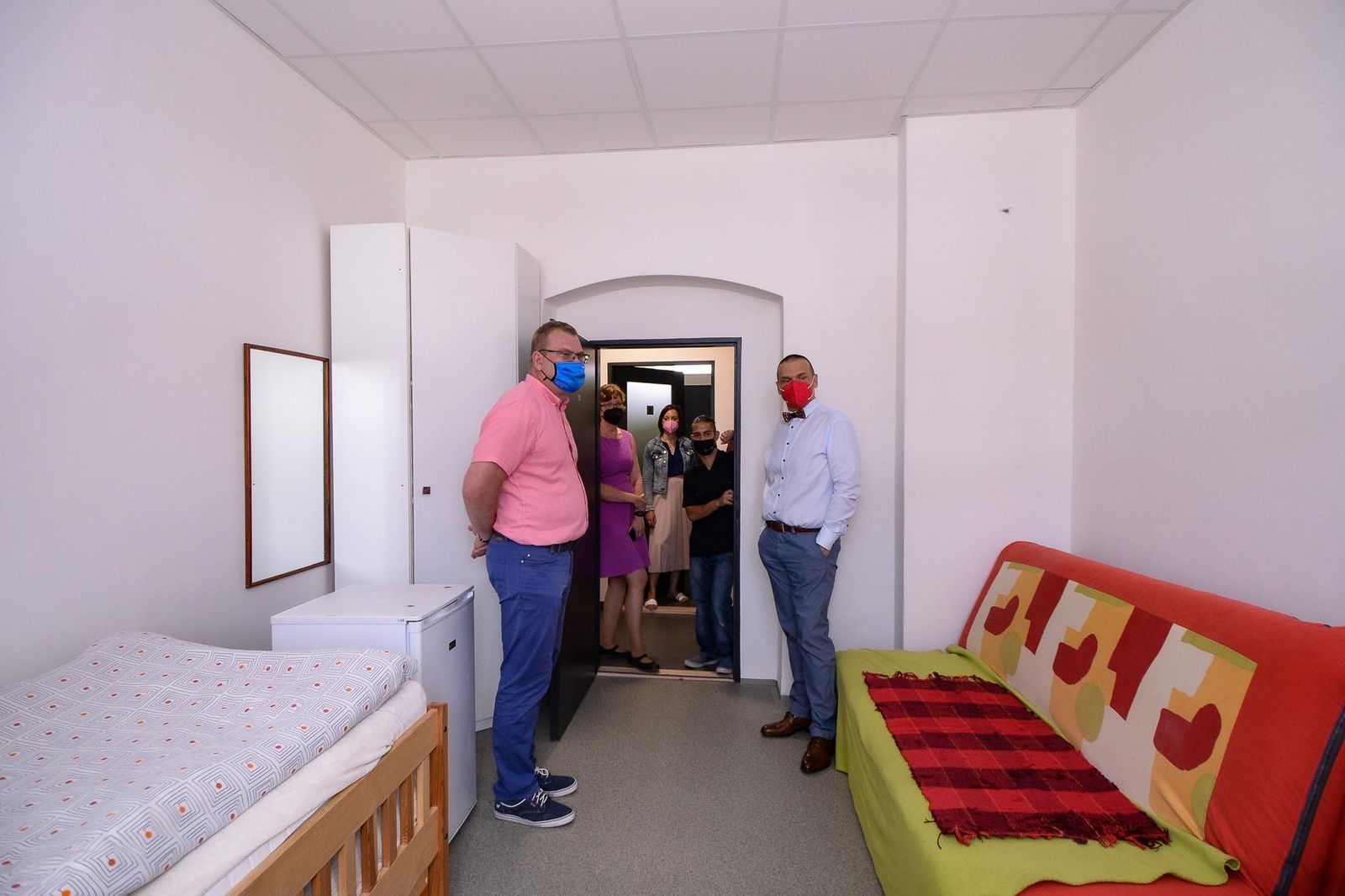 Plzeň upravila velkometrážní byt 11+1 pro klienty domu na půl cesty (foto: M. Pecuch, 28.6.2021)