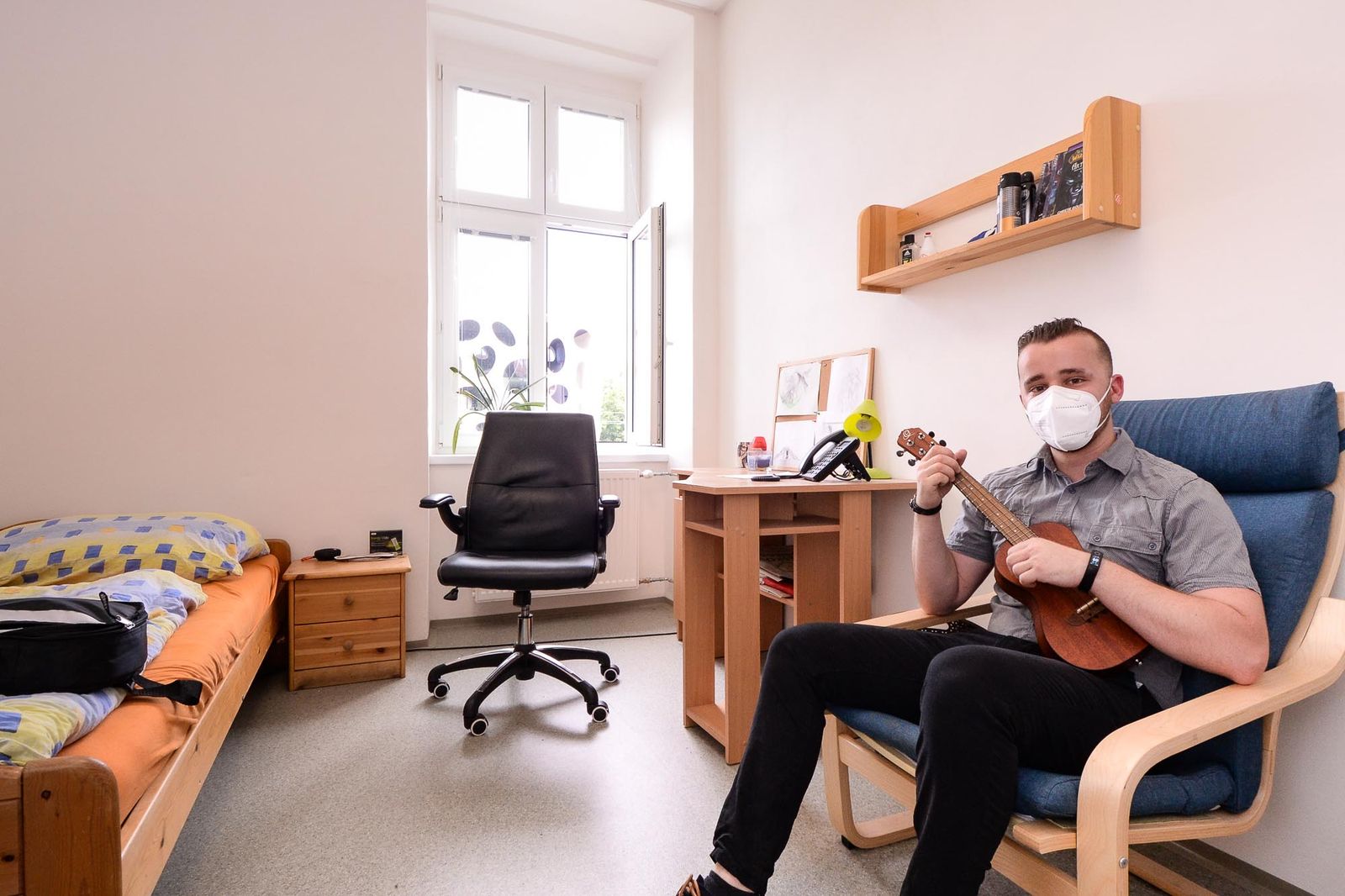 Plzeň upravila velkometrážní byt 11+1 pro klienty domu na půl cesty (foto: M. Pecuch, 28.6.2021)