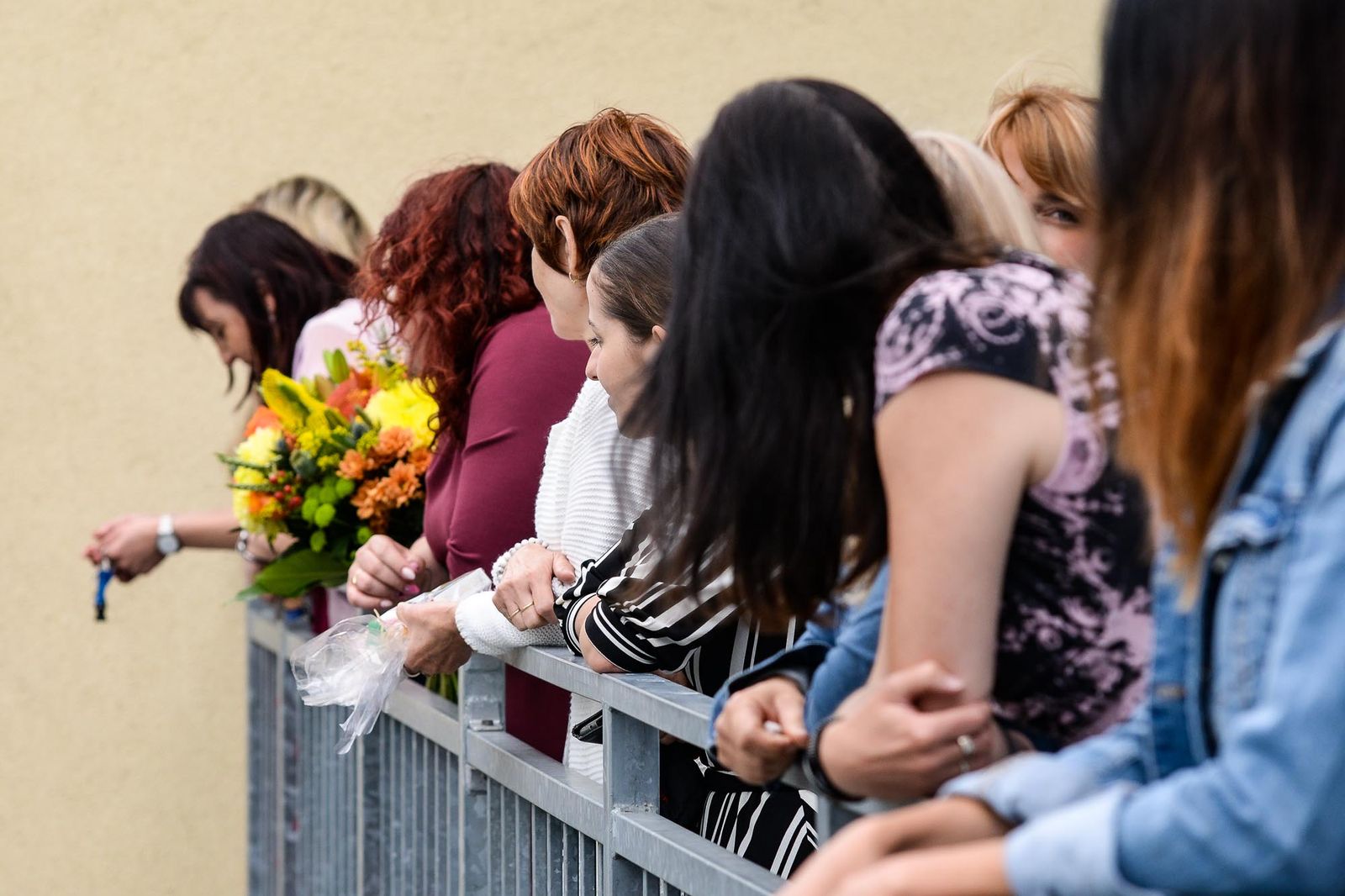 Primátor Martin Baxa popřál žákům 9. tříd mnoho štěstí v další životní etapě (foto: M. Pecuch, 30.6.2021)
