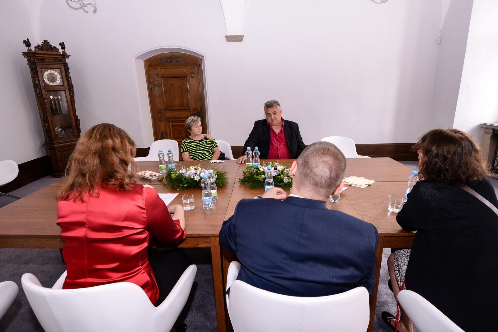 Cenu 1. června obdržel v Plzni Josef Serinek in memoriam (foto: M. Pecuch, 30.6.2021)