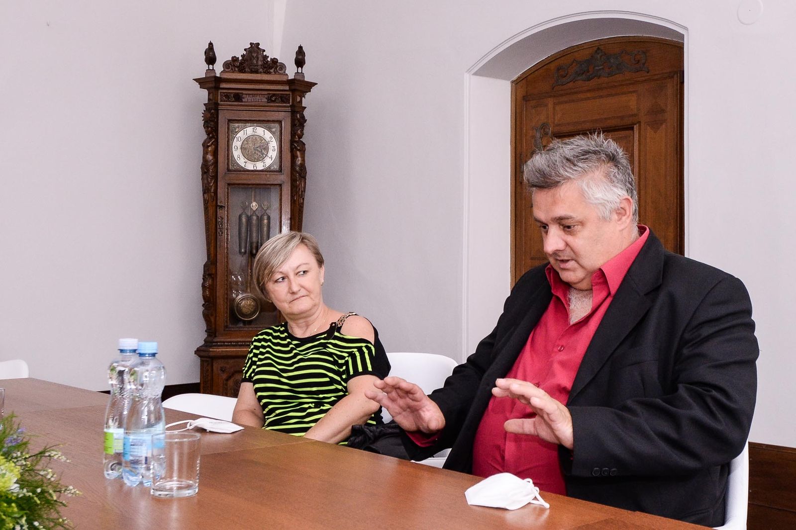 Cenu 1. června obdržel v Plzni Josef Serinek in memoriam (foto: M. Pecuch, 30.6.2021)