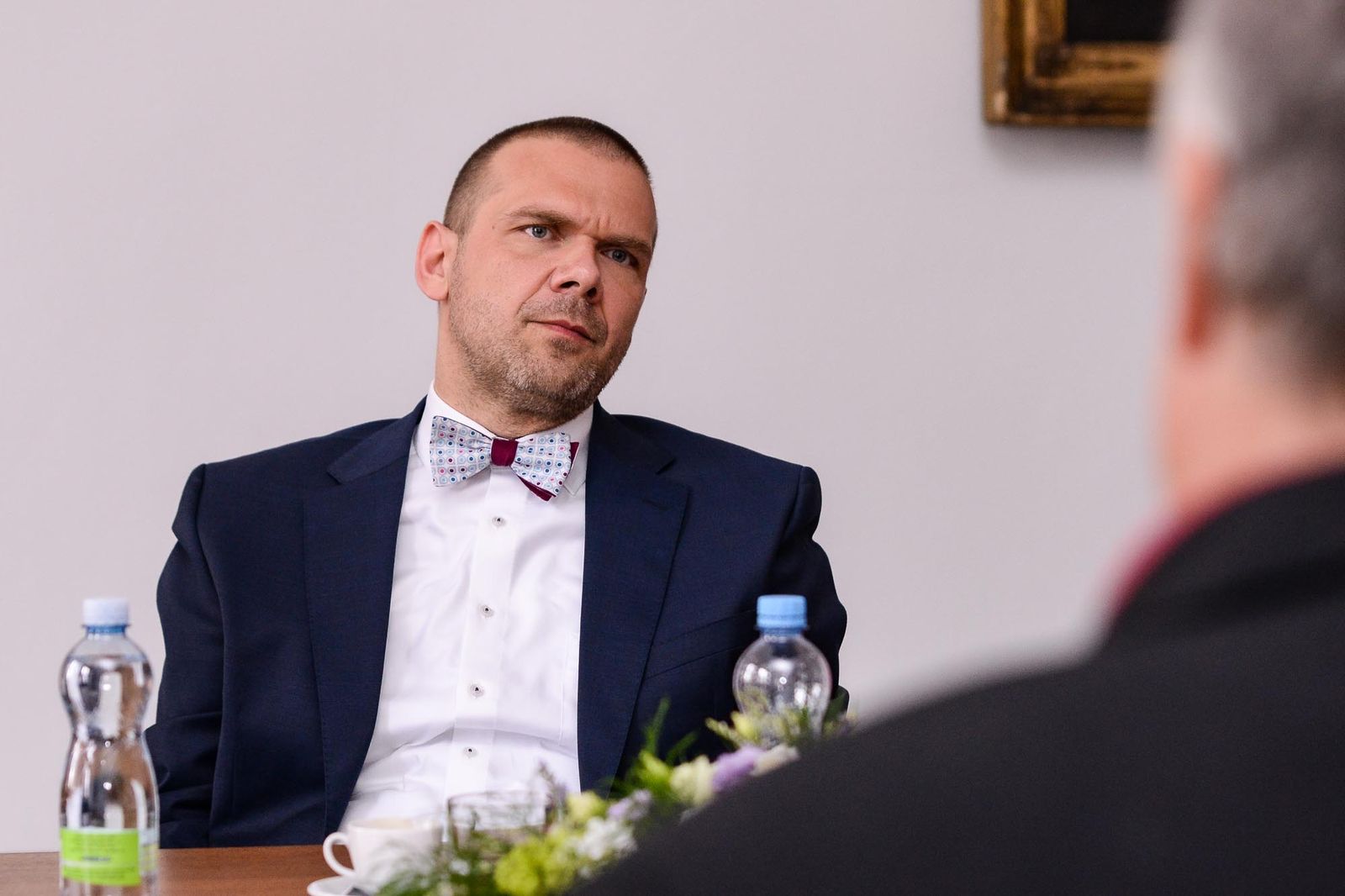 Cenu 1. června obdržel v Plzni Josef Serinek in memoriam (foto: M. Pecuch, 30.6.2021)