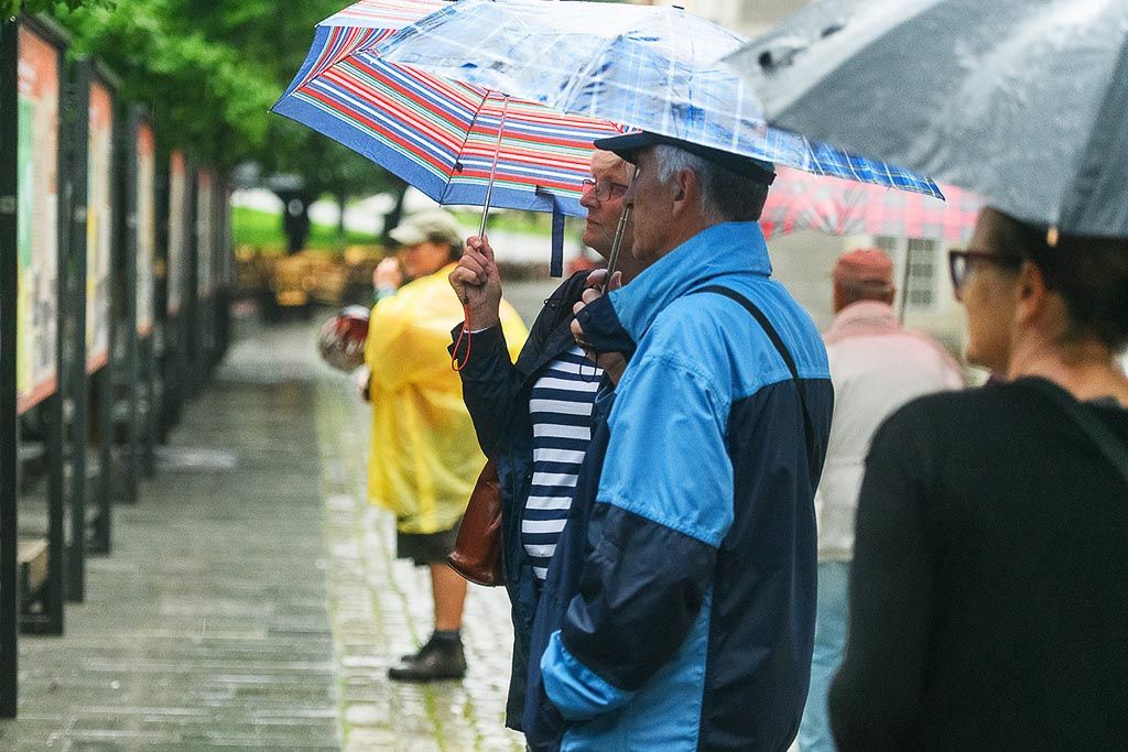 Plzeň si připomíná legendární festival Porta výstavou i koncerty (foto: M. Chaloupka, 8.7.2021)