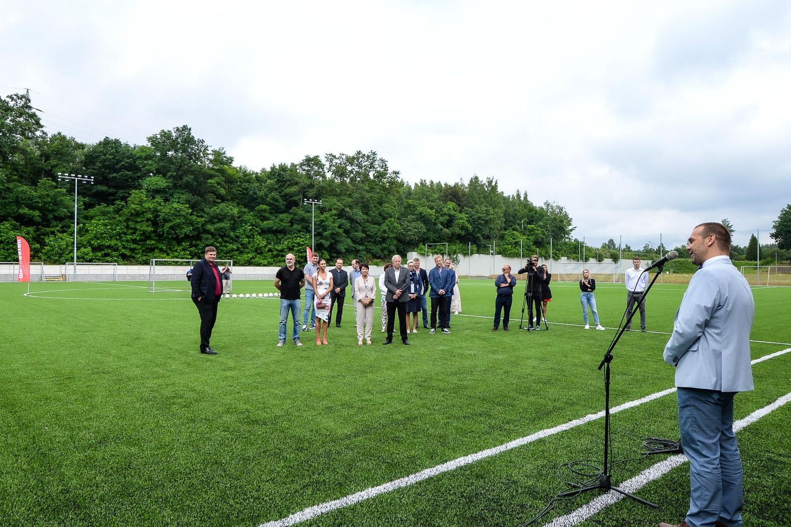 Otevření sportovního areálu Prokopávka (foto: M. Pecuch, 12.7.2021)