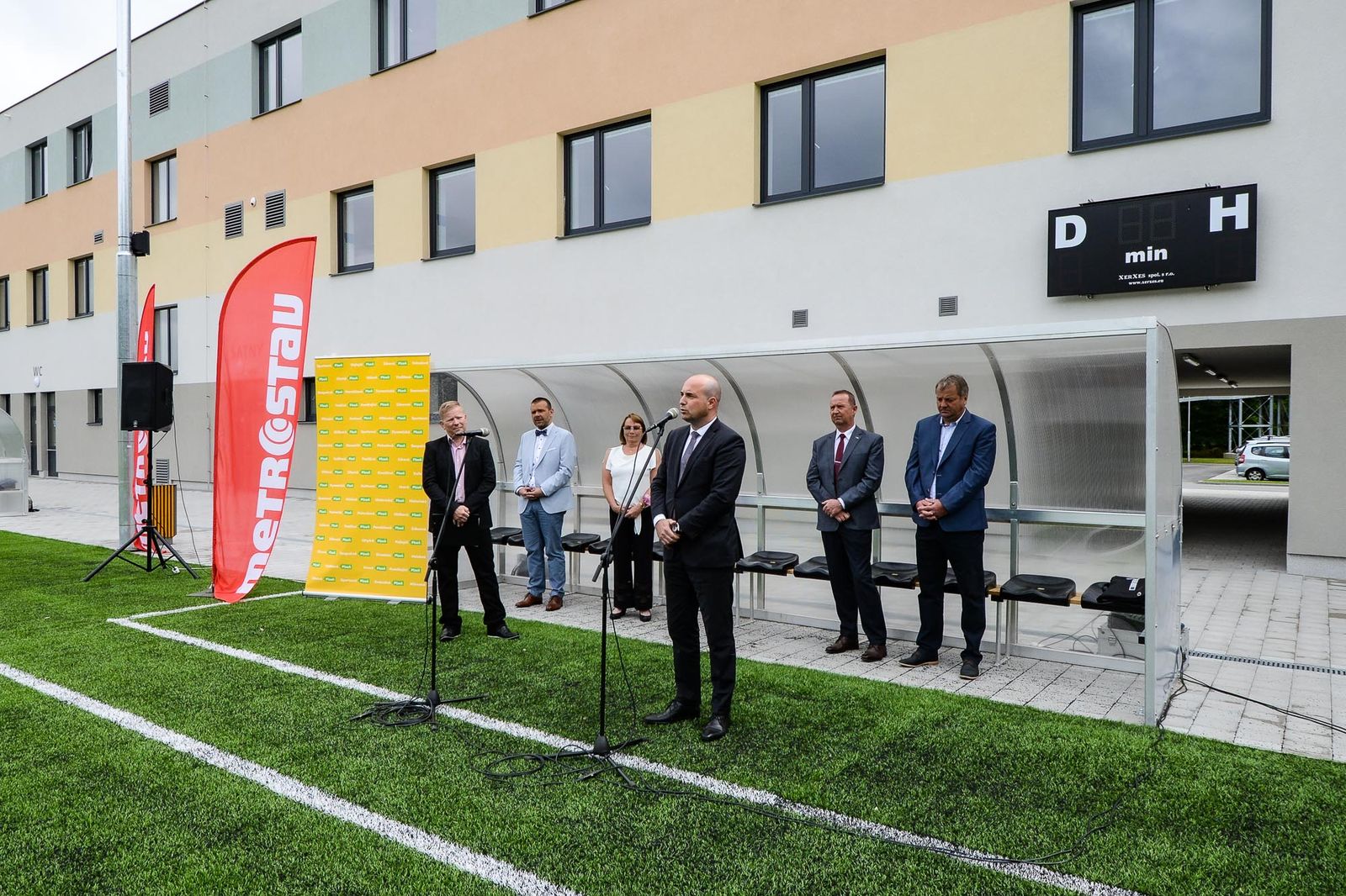 Otevření sportovního areálu Prokopávka (foto: M. Pecuch, 12.7.2021)