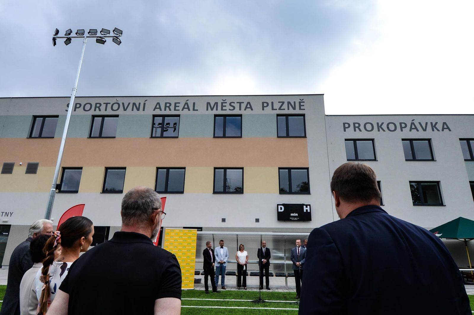 Otevření sportovního areálu Prokopávka (foto: M. Pecuch, 12.7.2021)