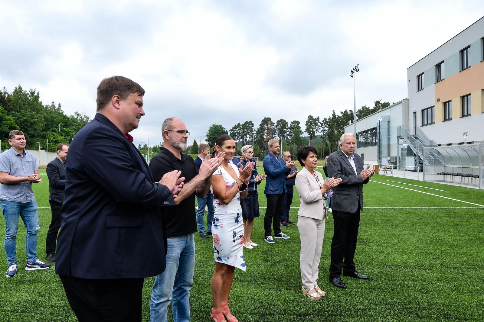 Otevření sportovního areálu Prokopávka (foto: M. Pecuch, 12.7.2021)