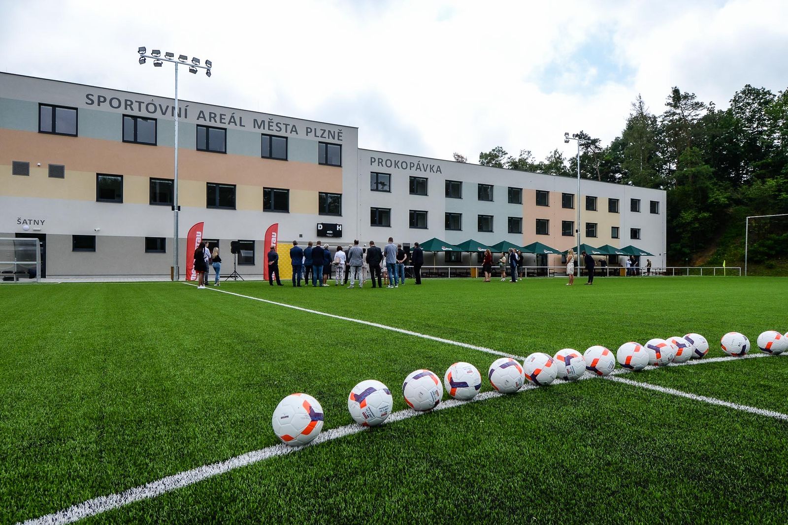 Otevření sportovního areálu Prokopávka (foto: M. Pecuch, 12.7.2021)