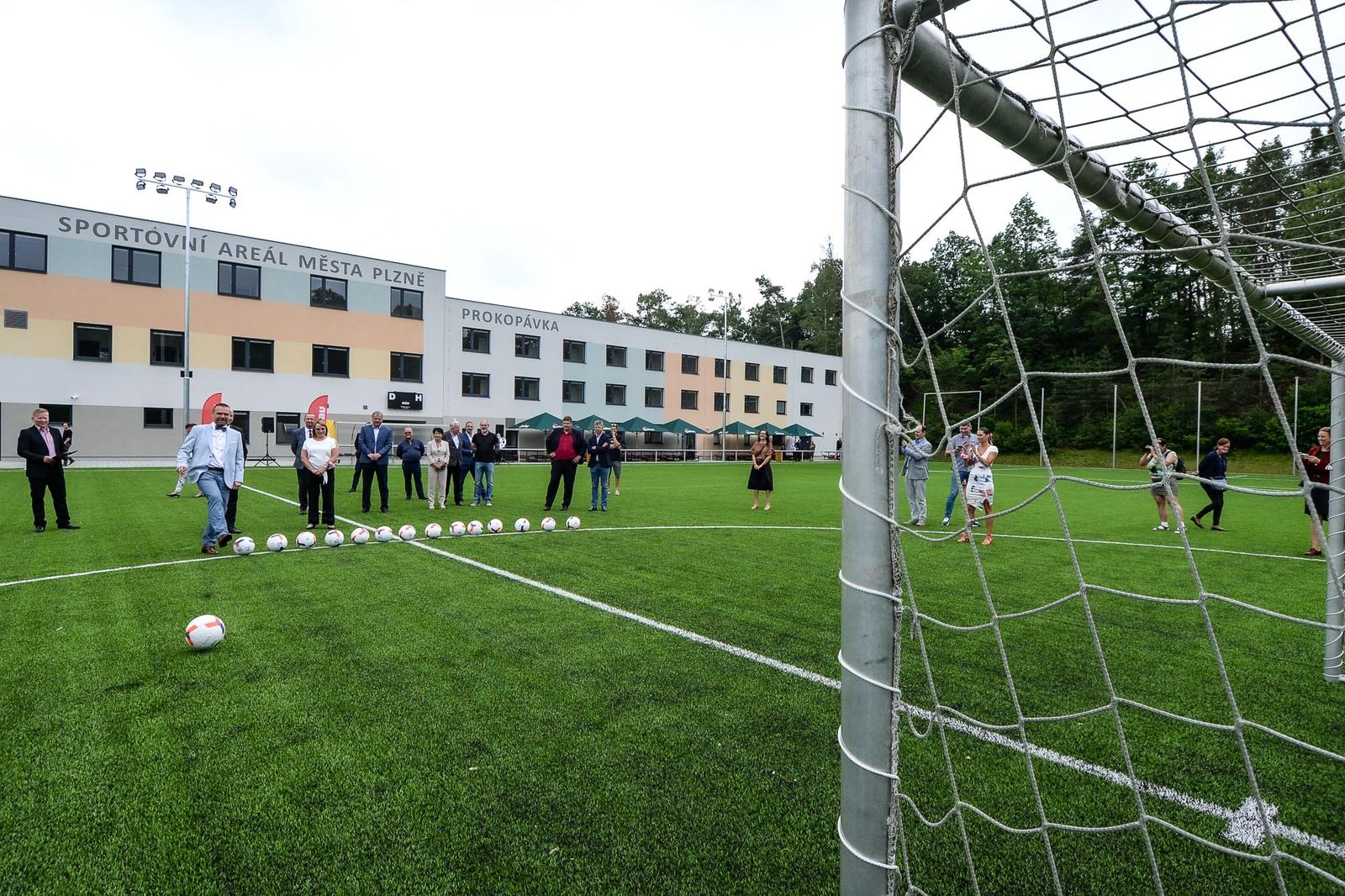Otevření sportovního areálu Prokopávka (foto: M. Pecuch, 12.7.2021)