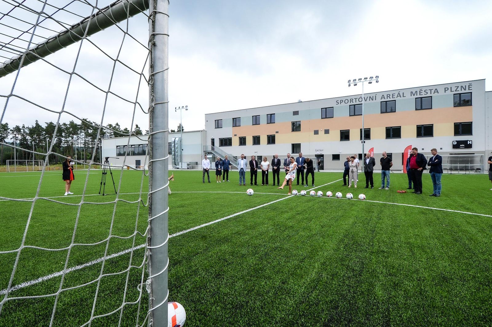 Otevření sportovního areálu Prokopávka (foto: M. Pecuch, 12.7.2021)