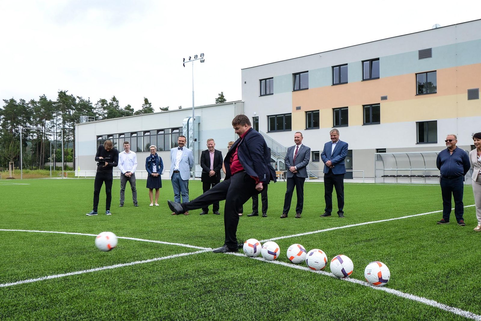 Otevření sportovního areálu Prokopávka (foto: M. Pecuch, 12.7.2021)