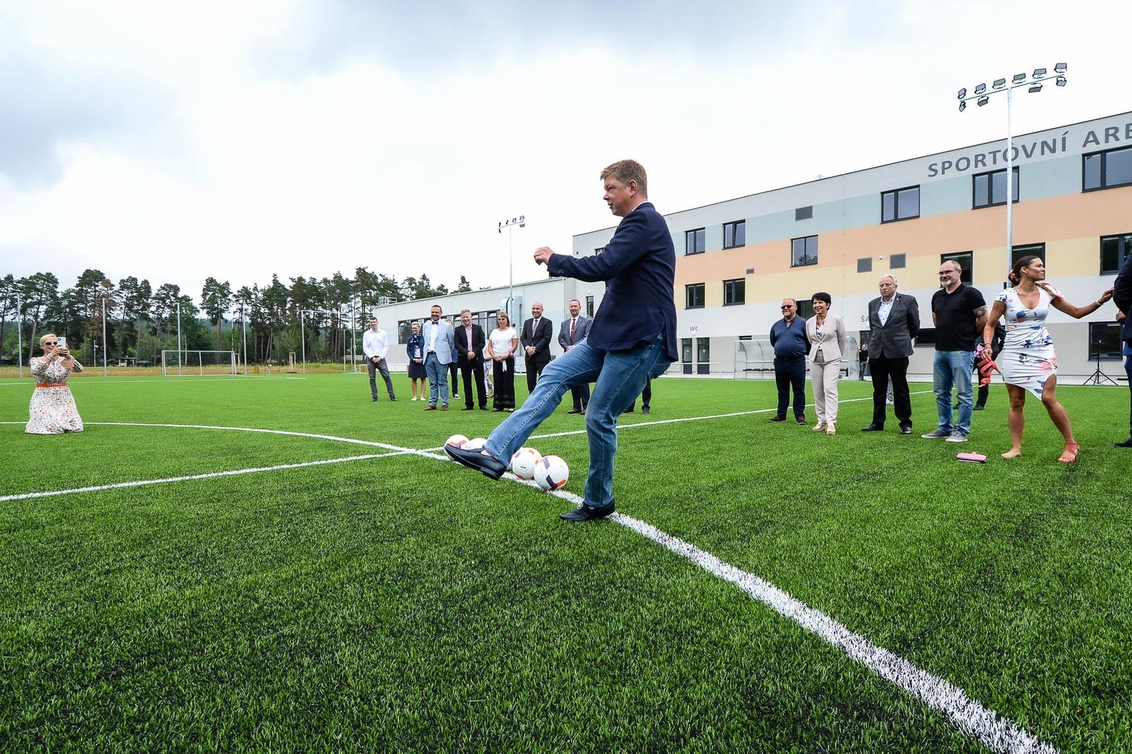Otevření sportovního areálu Prokopávka (foto: M. Pecuch, 12.7.2021)