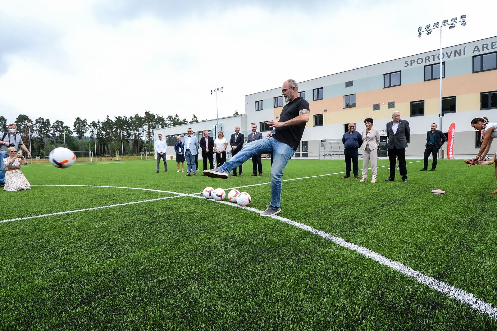 Otevření sportovního areálu Prokopávka (foto: M. Pecuch, 12.7.2021)