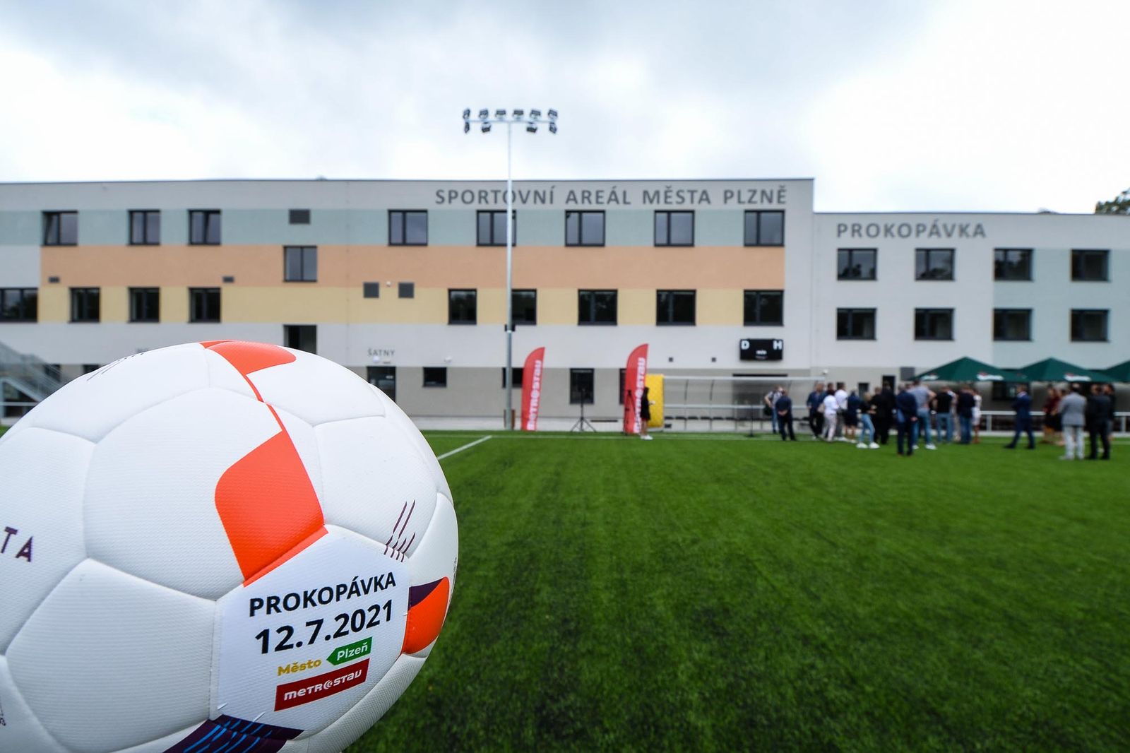 Otevření sportovního areálu Prokopávka (foto: M. Pecuch, 12.7.2021)