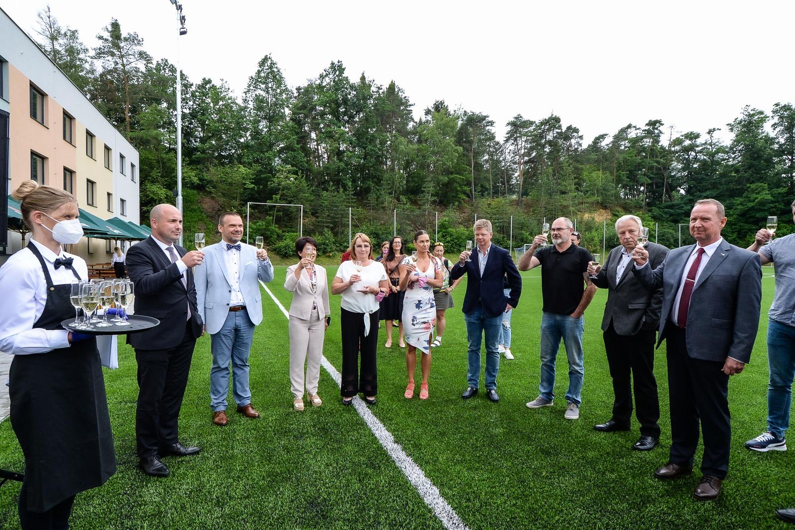 Otevření sportovního areálu Prokopávka (foto: M. Pecuch, 12.7.2021)