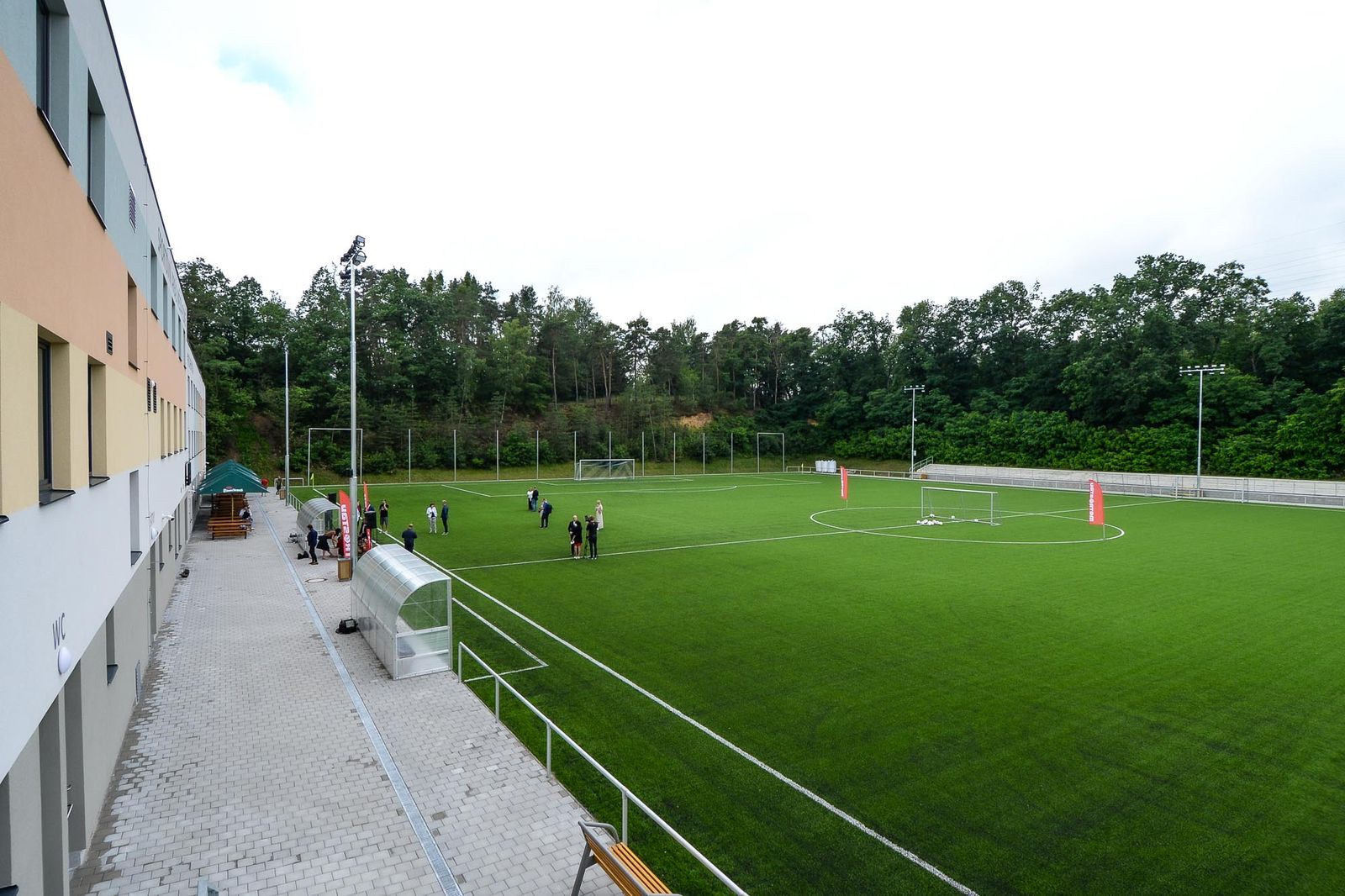 Otevření sportovního areálu Prokopávka (foto: M. Pecuch, 12.7.2021)