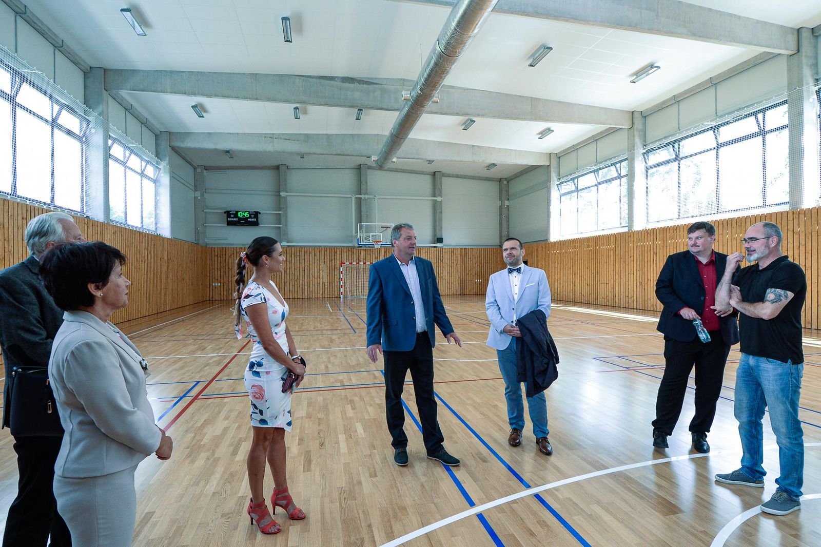 Otevření sportovního areálu Prokopávka (foto: M. Pecuch, 12.7.2021)