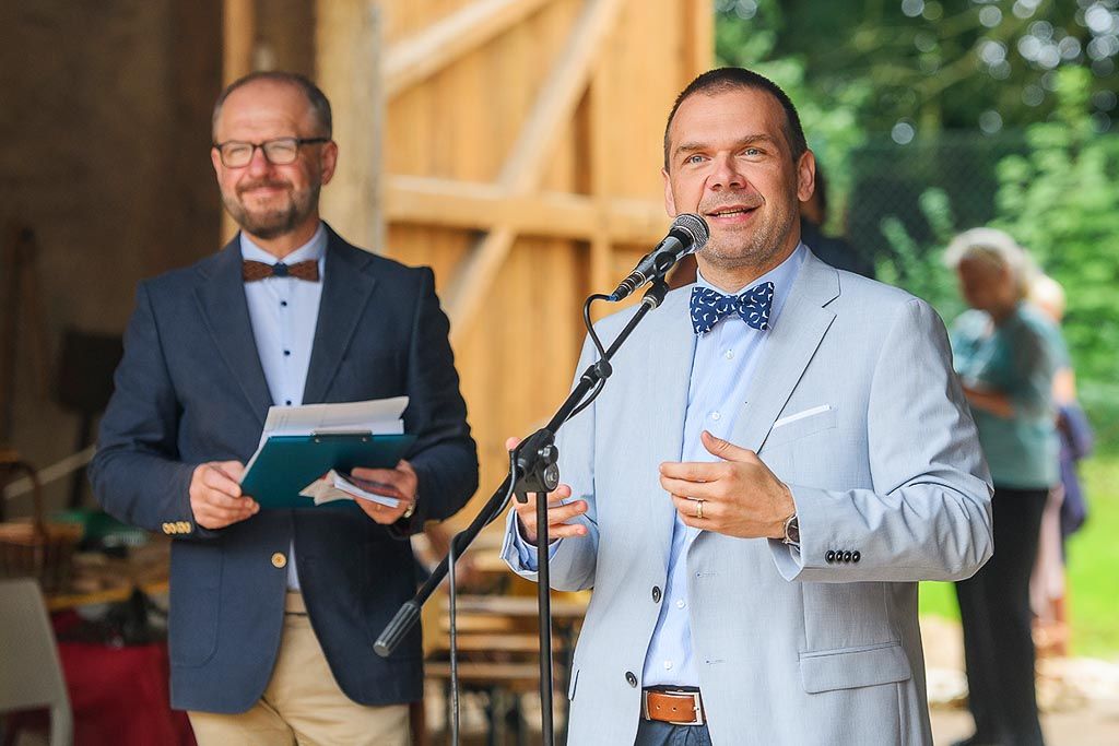 Centrem republikových dnů lidové architektury byl Selský dvůr U Matoušů (foto: M. Chaloupka, 17.7.2021)