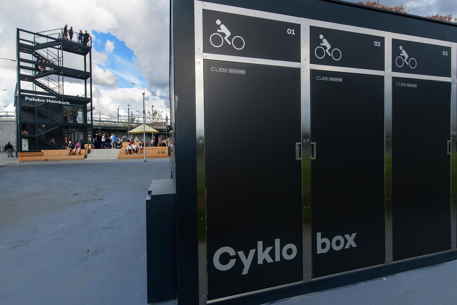 Plzeň vítá své návštěvníky v novém infocentru s vyhlídkovou věží (foto: M. Chaloupka, 15.7.2021)