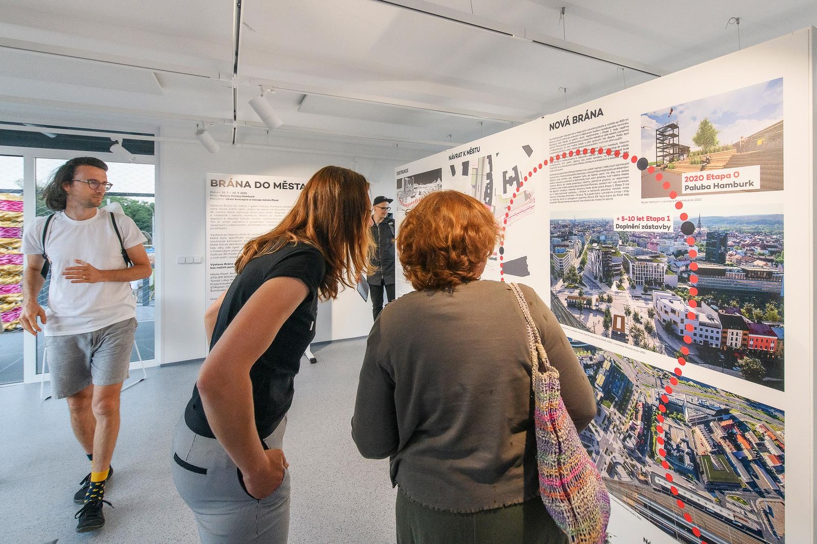 Plzeň vítá své návštěvníky v novém infocentru s vyhlídkovou věží (foto: M. Chaloupka, 15.7.2021)