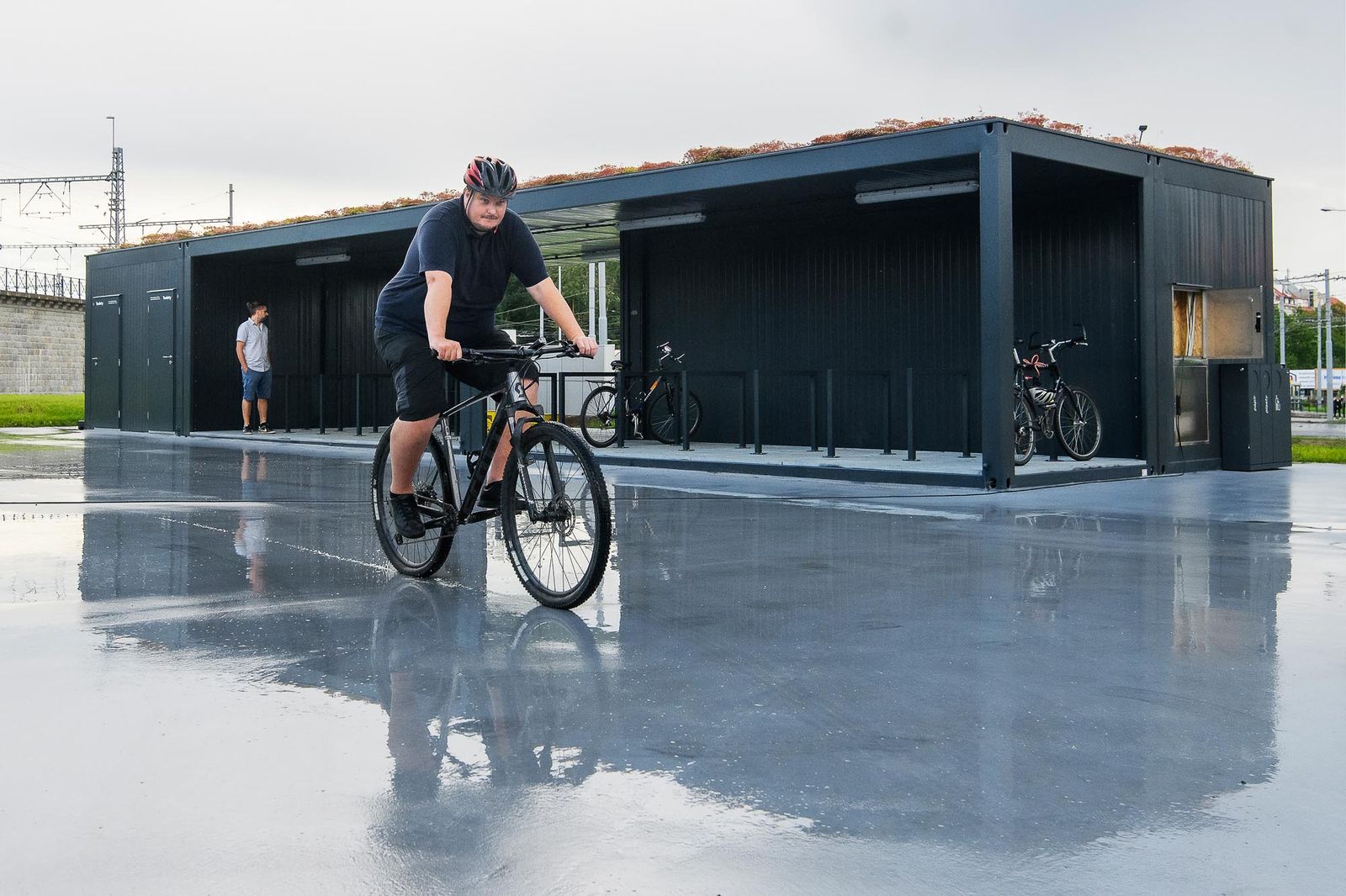 Plzeň vítá své návštěvníky v novém infocentru s vyhlídkovou věží (foto: M. Chaloupka, 15.7.2021)