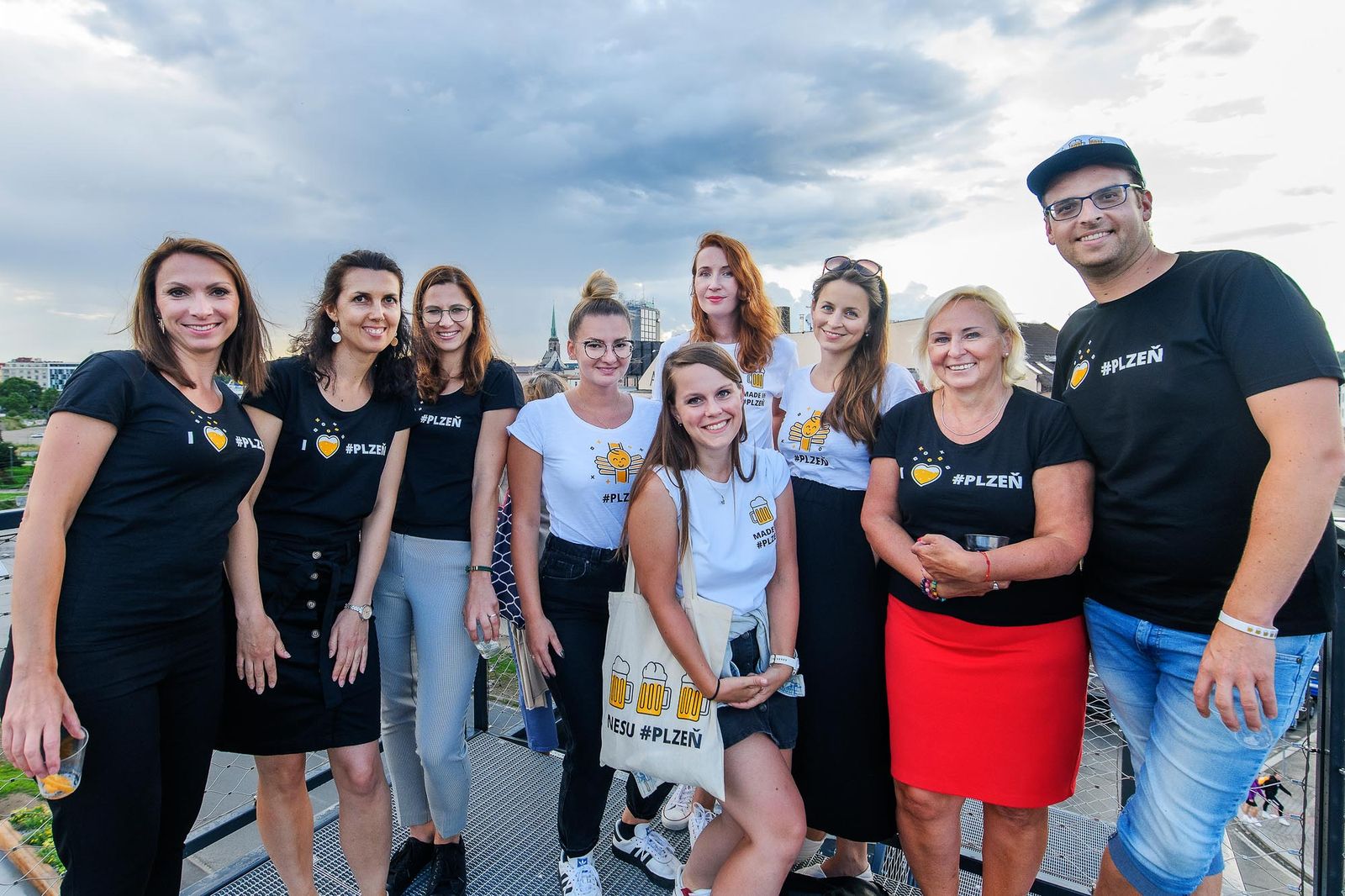 Plzeň vítá své návštěvníky v novém infocentru s vyhlídkovou věží (foto: M. Chaloupka, 15.7.2021)