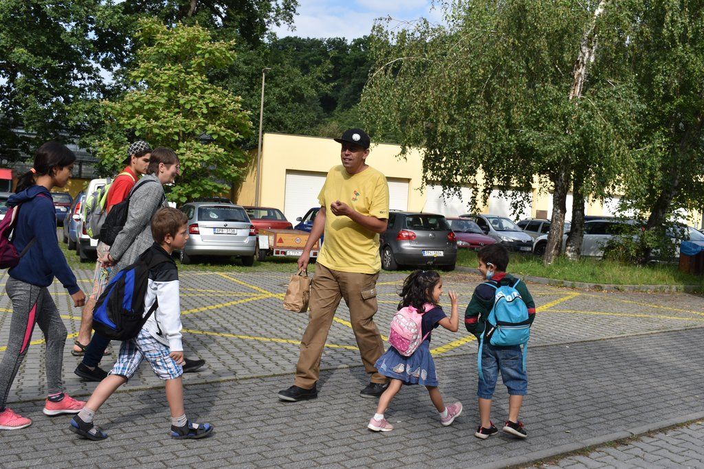 Plzeň pozvala děti z Dětského domova Domino do zoo (foto: A. Jarošová, 21.7.2021)