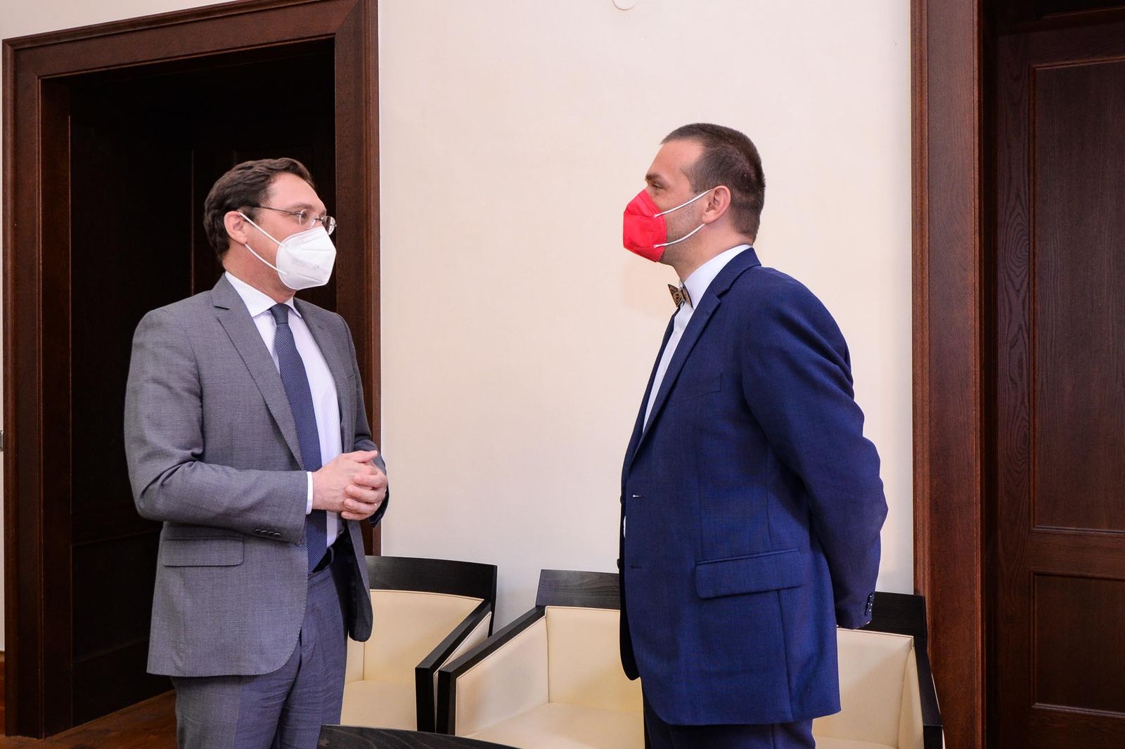 Spolupráce s Limoges i francouzsko-české předsednictví Radě EU byla témata jednání s francouzským velvyslancem (foto: M. Pecuch, 22.7.2021)