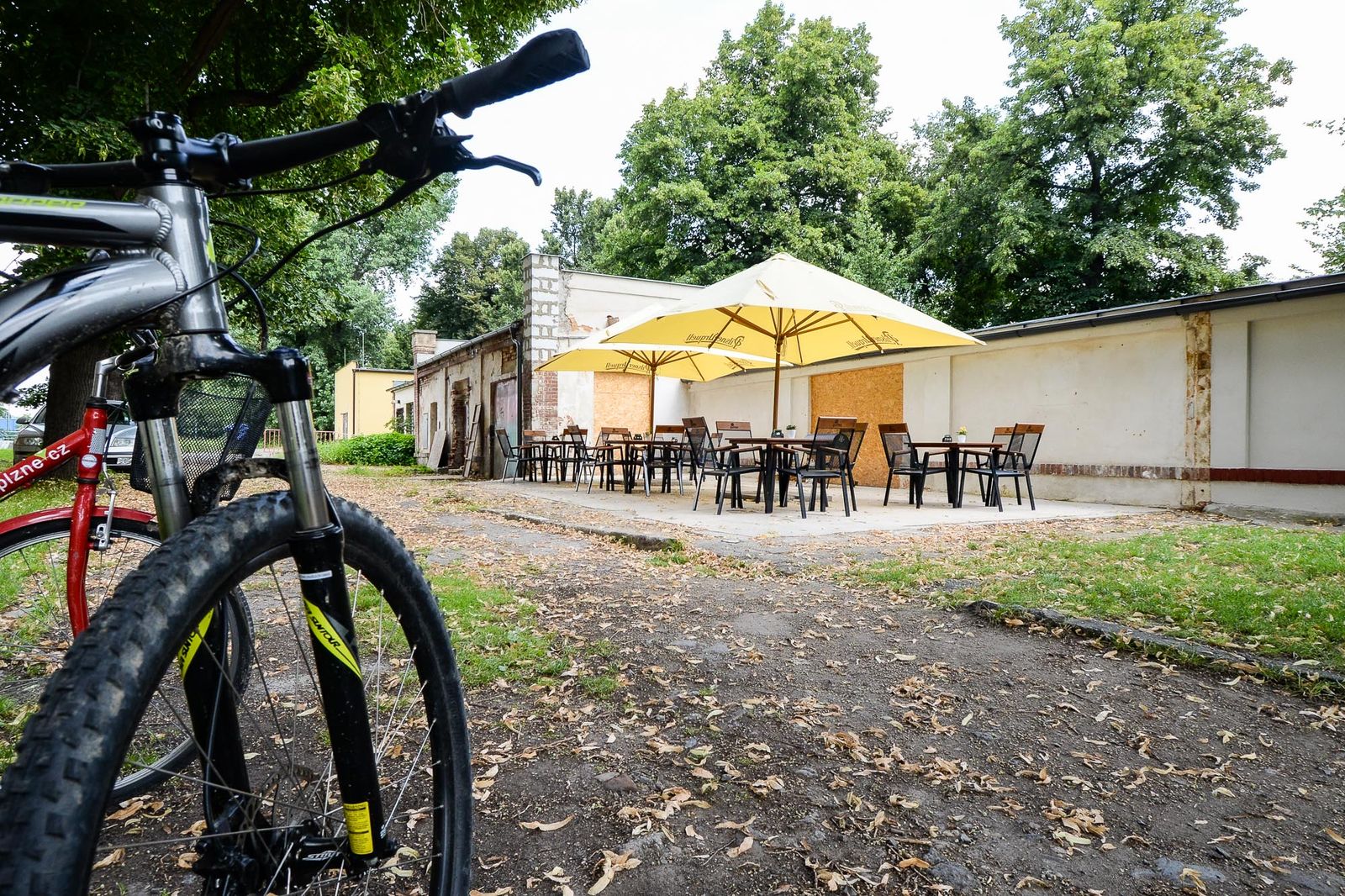 Město Plzeň podpořilo Centrum cyklistiky (foto: M. Pecuch, 22.7.2021)
