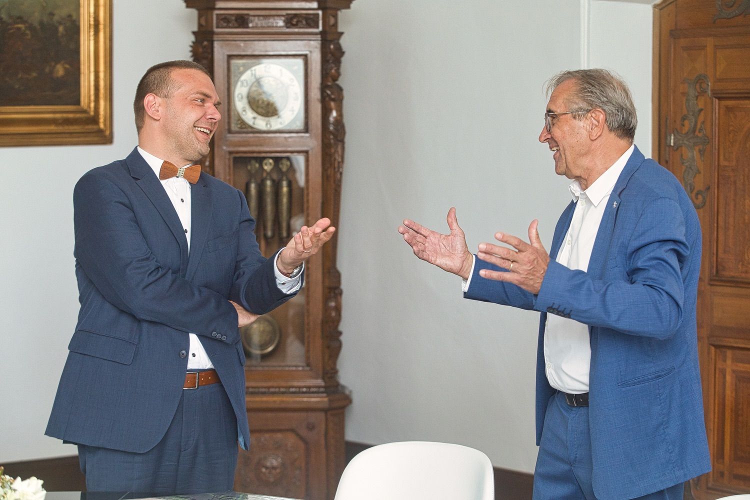 Objevitel pramenů Amazonky profesor Janský oslavil sedmdesátiny (foto: R. Muchka, 9.8.2021)