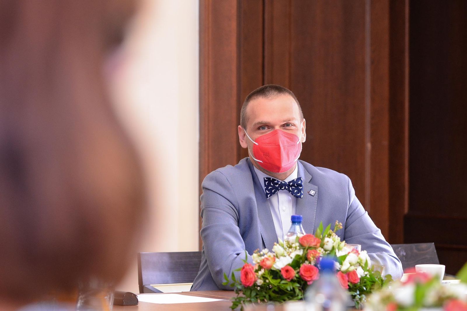 Vedení města se setkalo se zástupci seniorů (foto: M. Pecuch, 10.8.2021)