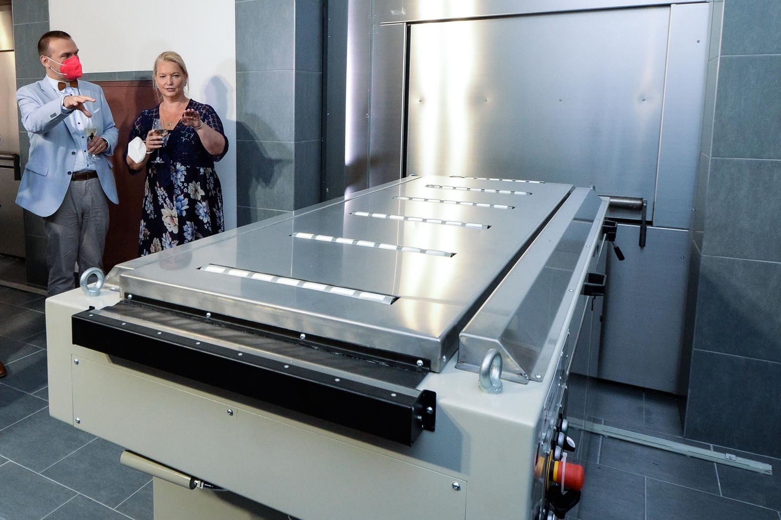 Plzeň pořídila nové kremační pece z italského Udine (foto: M. Pecuch, 12.8.2021)