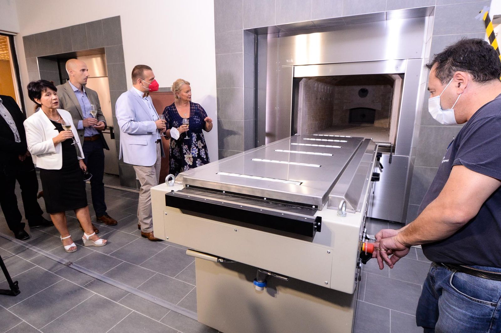 Plzeň pořídila nové kremační pece z italského Udine (foto: M. Pecuch, 12.8.2021)