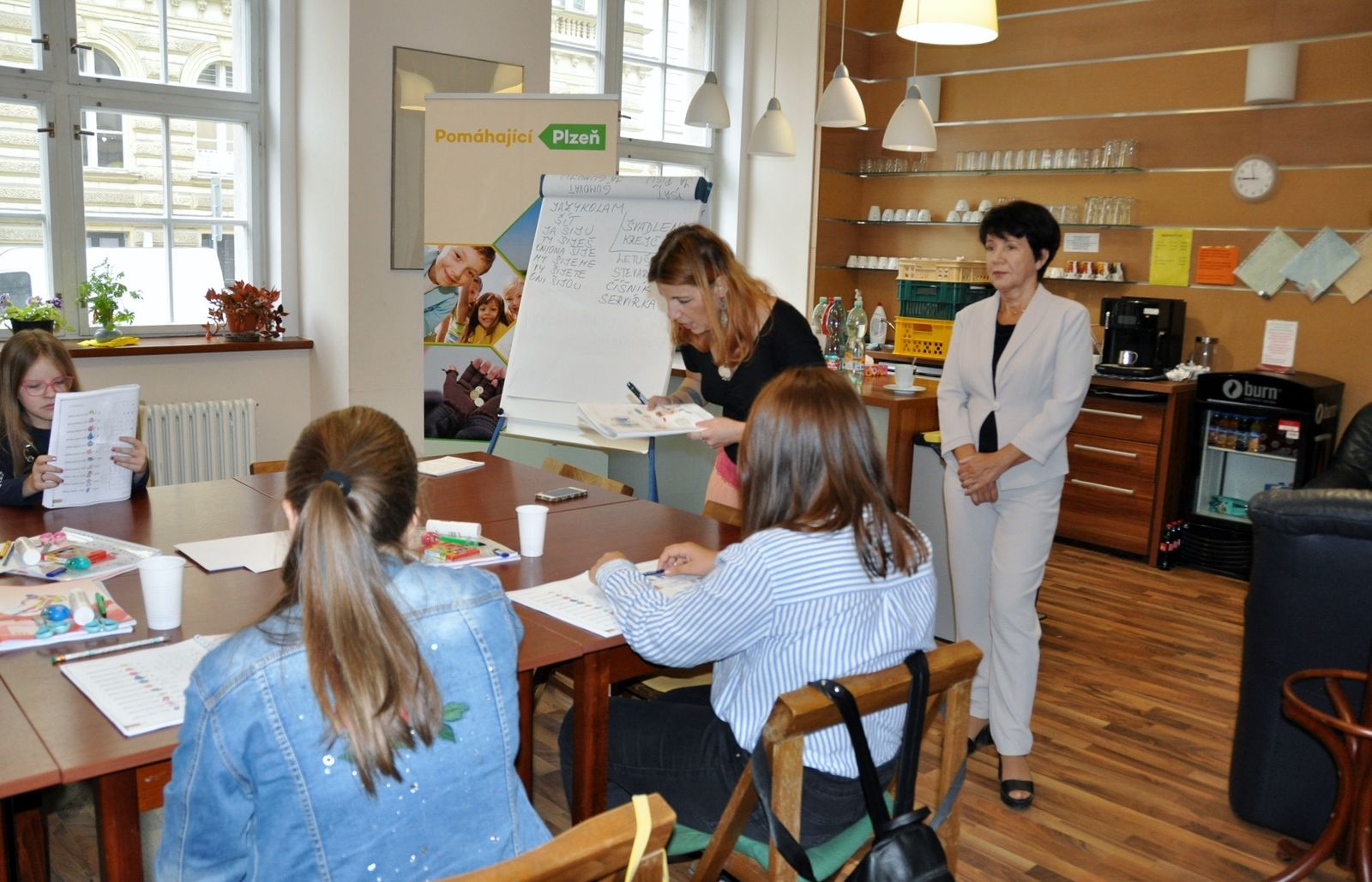 Město Plzeň připravilo pro děti cizinců intenzivní kurz češtiny (foto: E. Kriegerová, 20.8.2021)