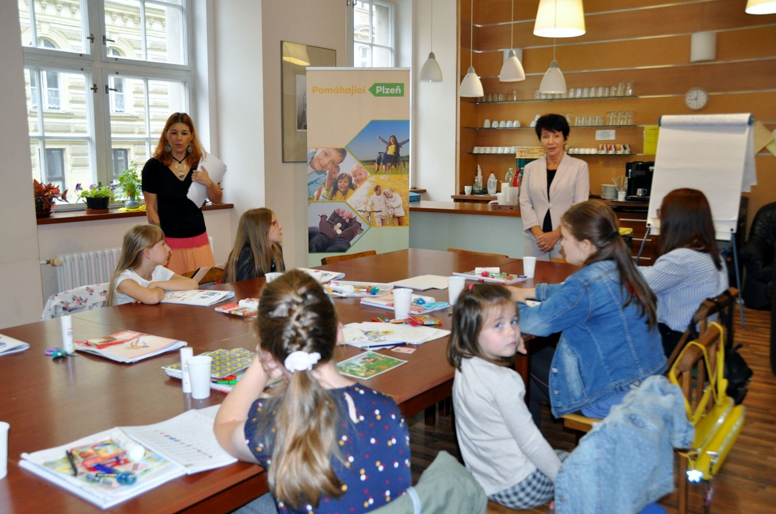 Město Plzeň připravilo pro děti cizinců intenzivní kurz češtiny (foto: E. Kriegerová, 20.8.2021)