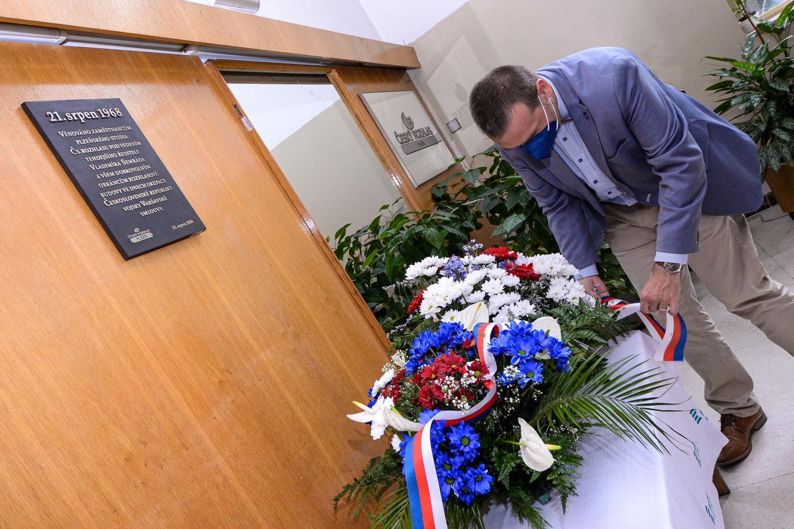 Plzeň si připomněla události 21. srpna 1968 (foto: M. Pecuch, 20. a 21.8.2021)