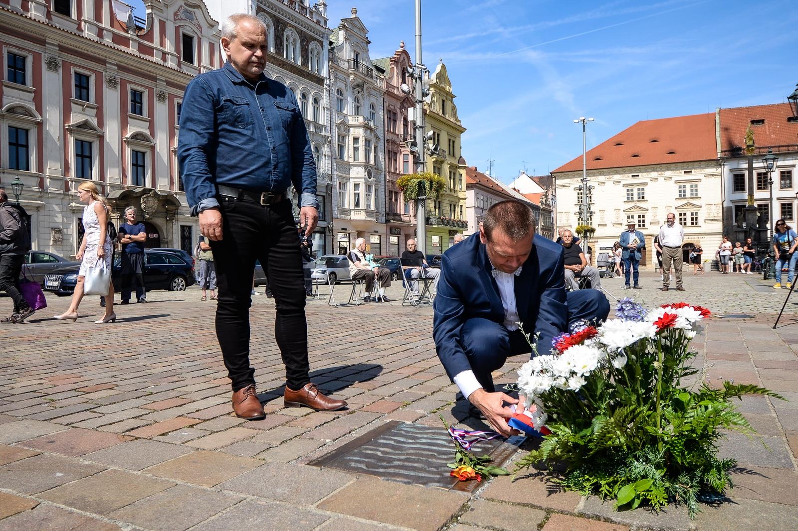 Plzeň si připomněla události 21. srpna 1968 (foto: M. Pecuch, 20. a 21.8.2021)