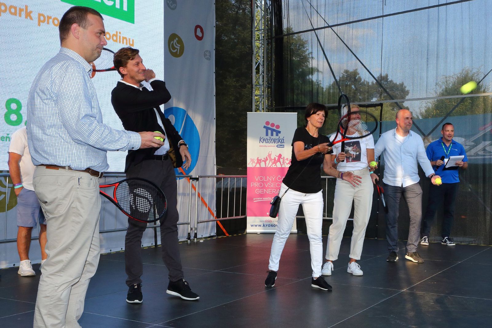 Zahájení Sportmanie Plzeň 2021 (foto: Z. Vaiz, 21.8.2021)