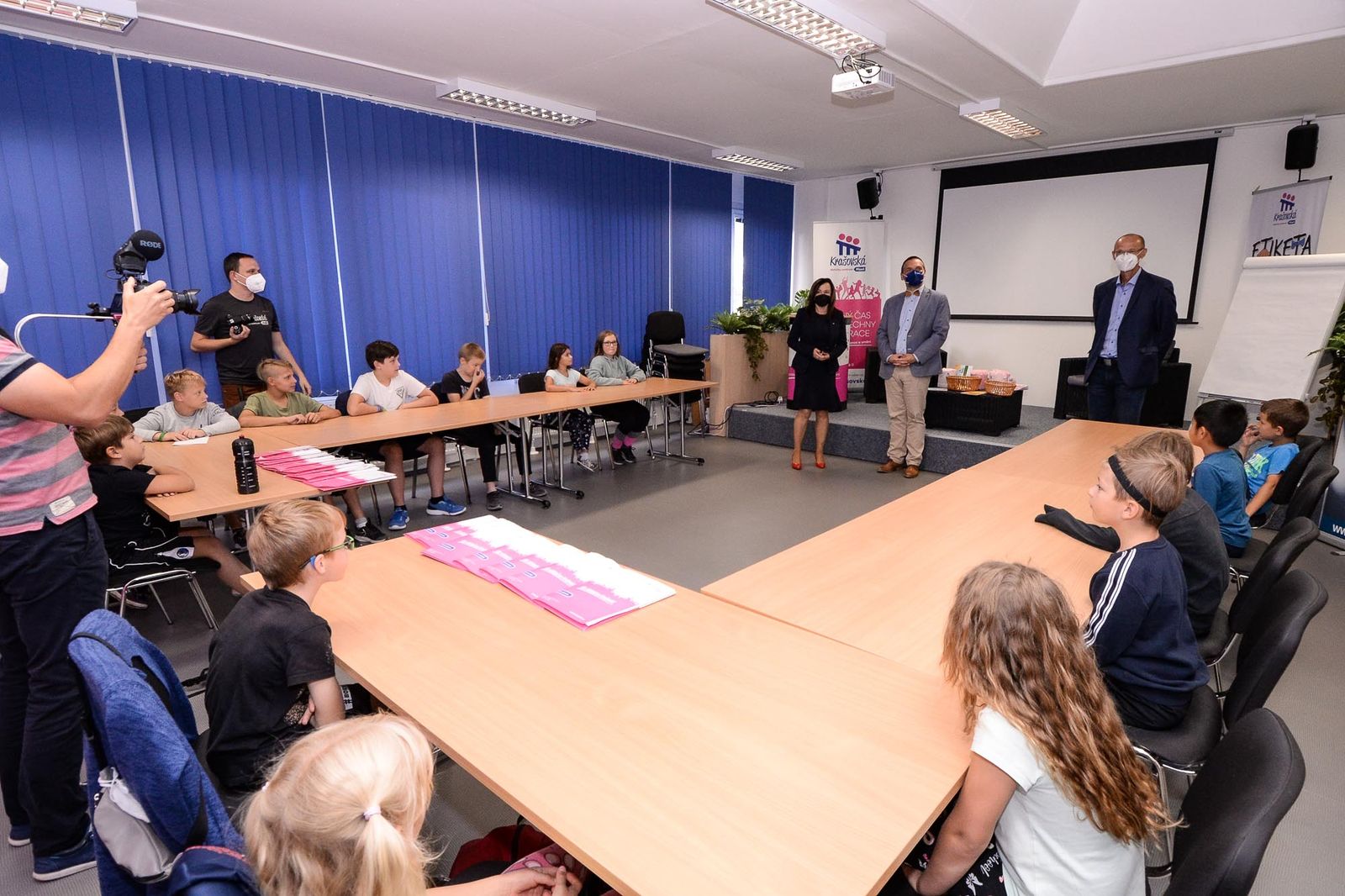 Letní kempy na Krašovské skončily, dětem pomohly s učením i je pobavily (foto: M. Pecuch, 20.8.2021)