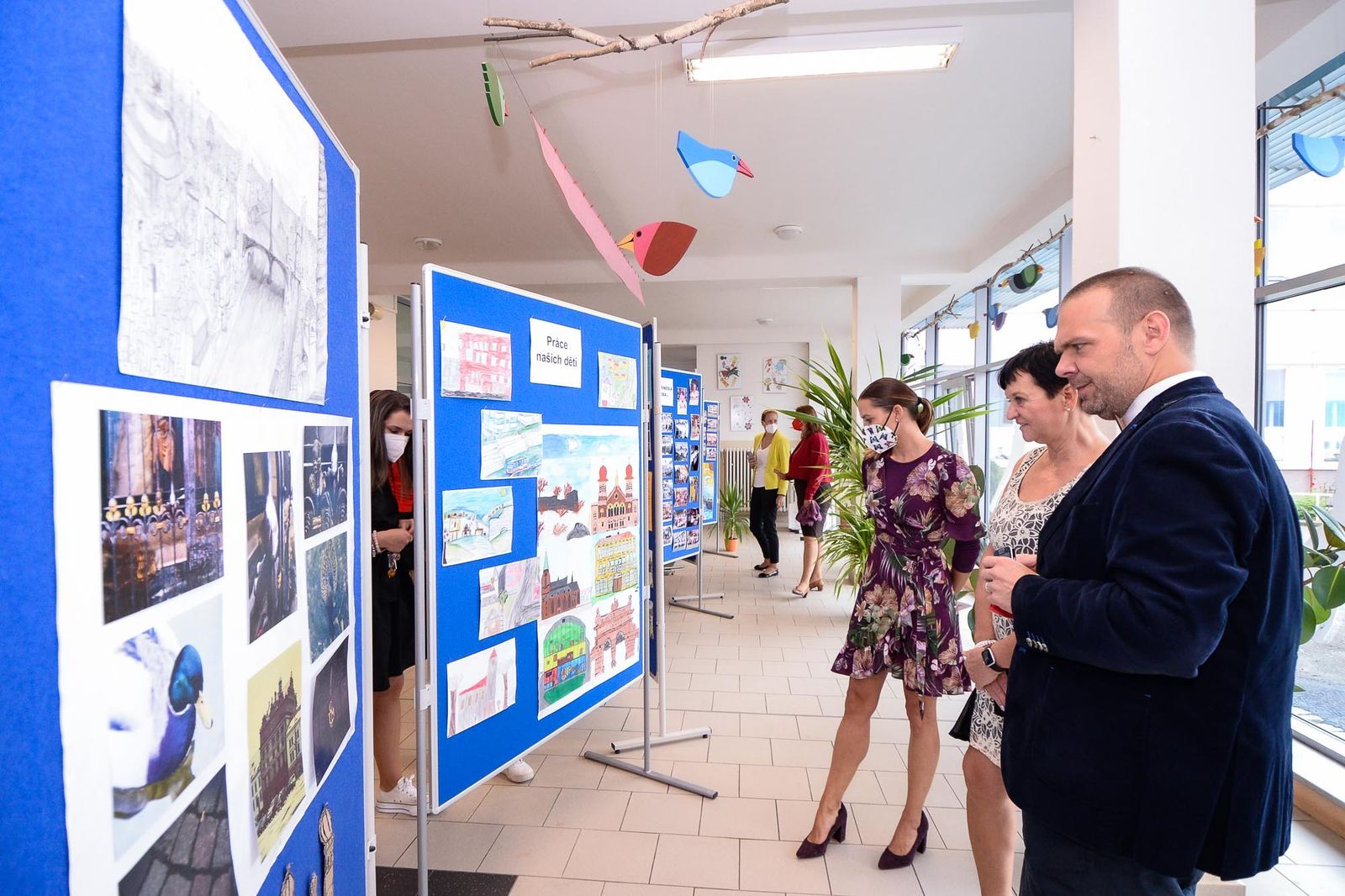 Růžovka slaví, před 50 lety přivítala první školáky (foto: M. Pecuch, 31.8.2021)