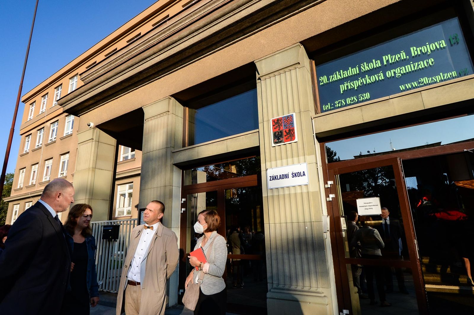 Plzeňské základní školy přivítaly 1600 prvňáčků (foto: M. Pecuch / E. Kriegerová, 1.9.2021)