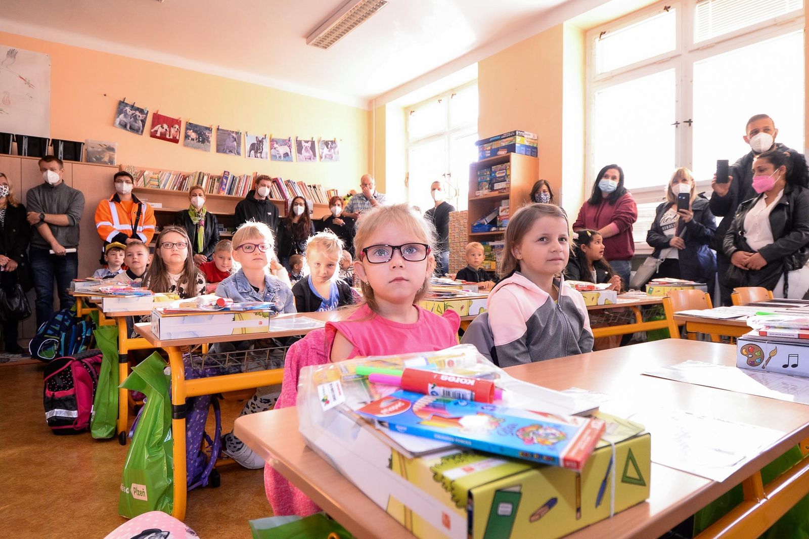 Plzeňské základní školy přivítaly 1600 prvňáčků