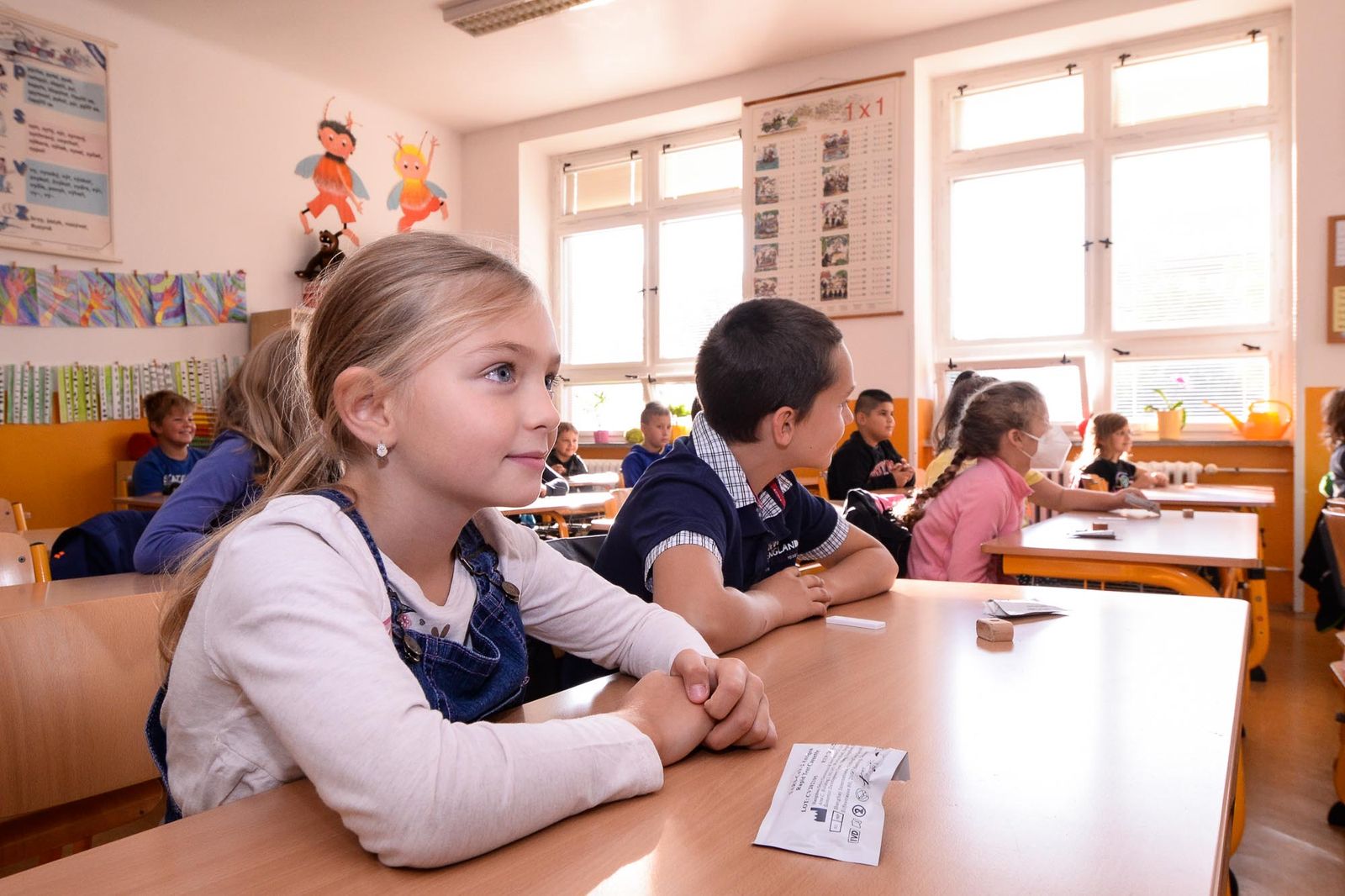 Plzeňské základní školy přivítaly 1600 prvňáčků (foto: M. Pecuch / E. Kriegerová, 1.9.2021)