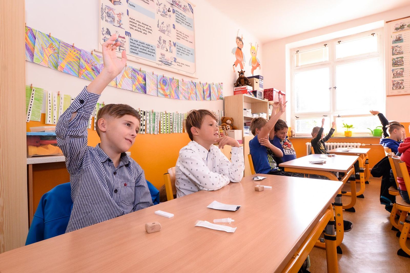 Plzeňské základní školy přivítaly 1600 prvňáčků (foto: M. Pecuch / E. Kriegerová, 1.9.2021)