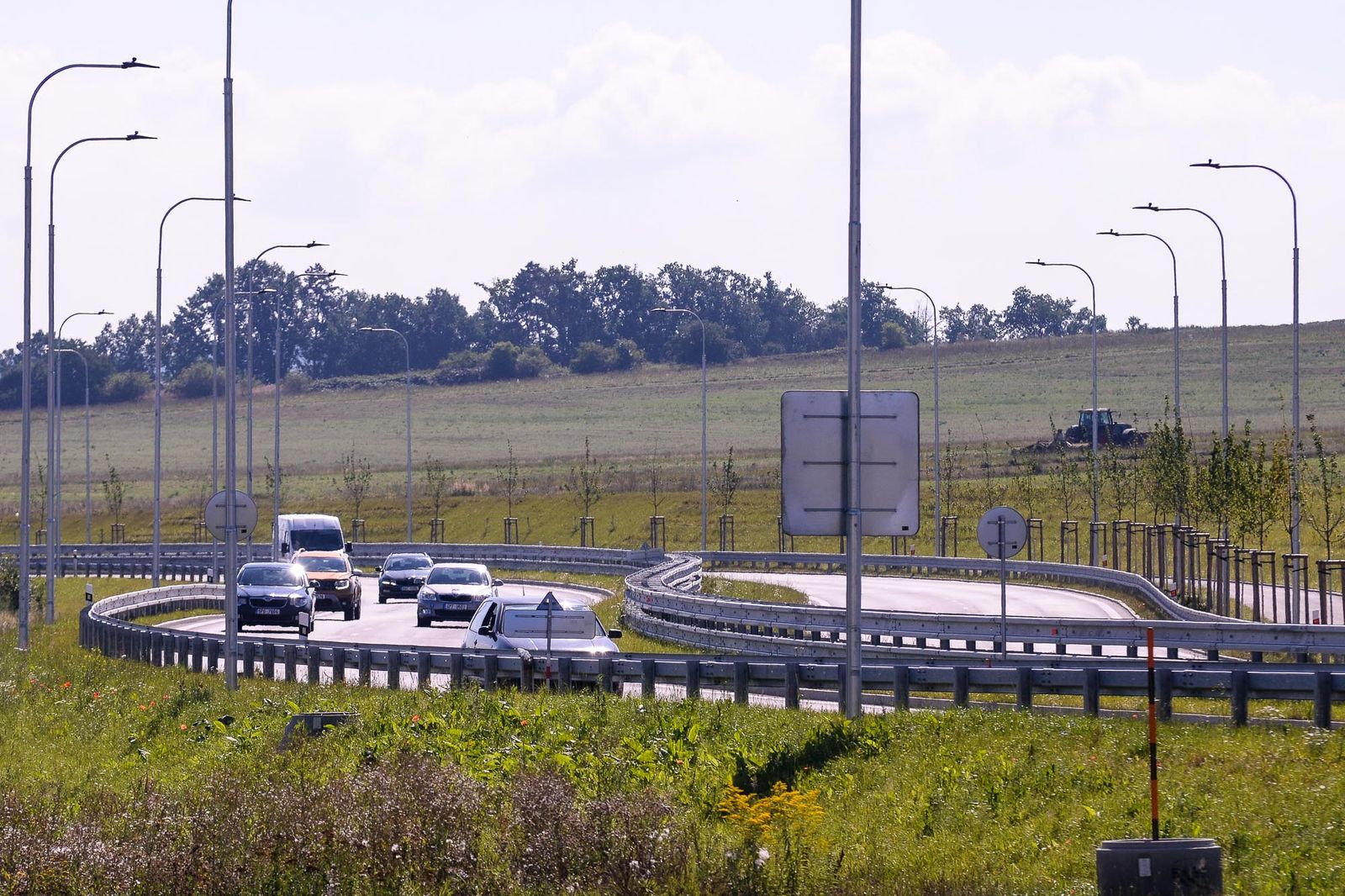 První část východního okruhu v Plzni byla oficiálně zprovozněna