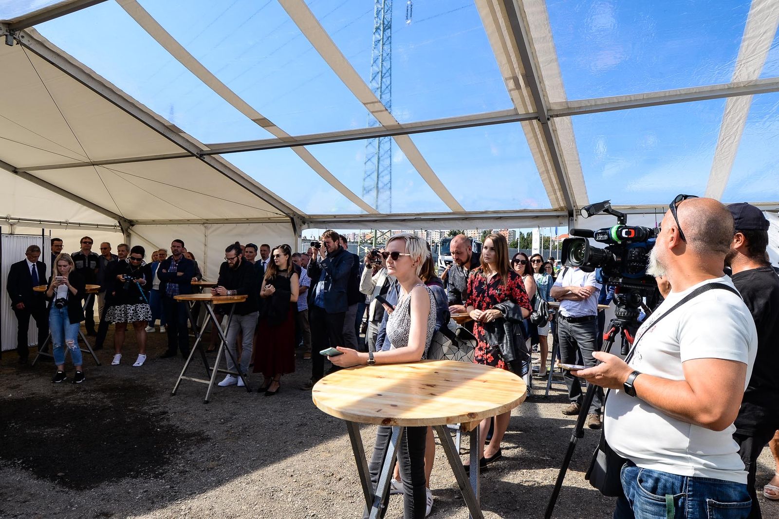 První část východního okruhu v Plzni byla oficiálně zprovozněna (foto: M. Pecuch, 3.9.2021)