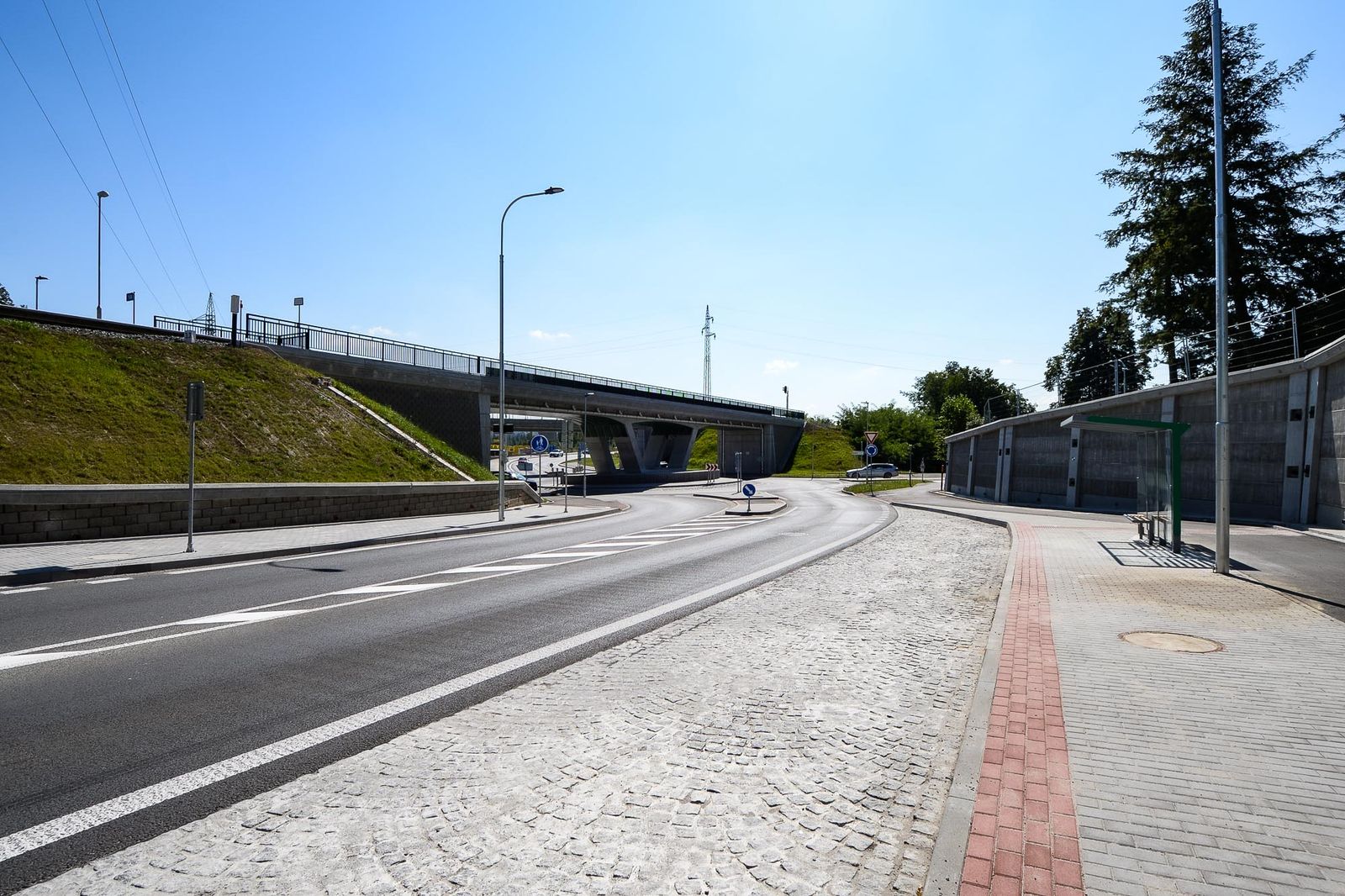 První část východního okruhu v Plzni byla oficiálně zprovozněna (foto: M. Pecuch, 3.9.2021)