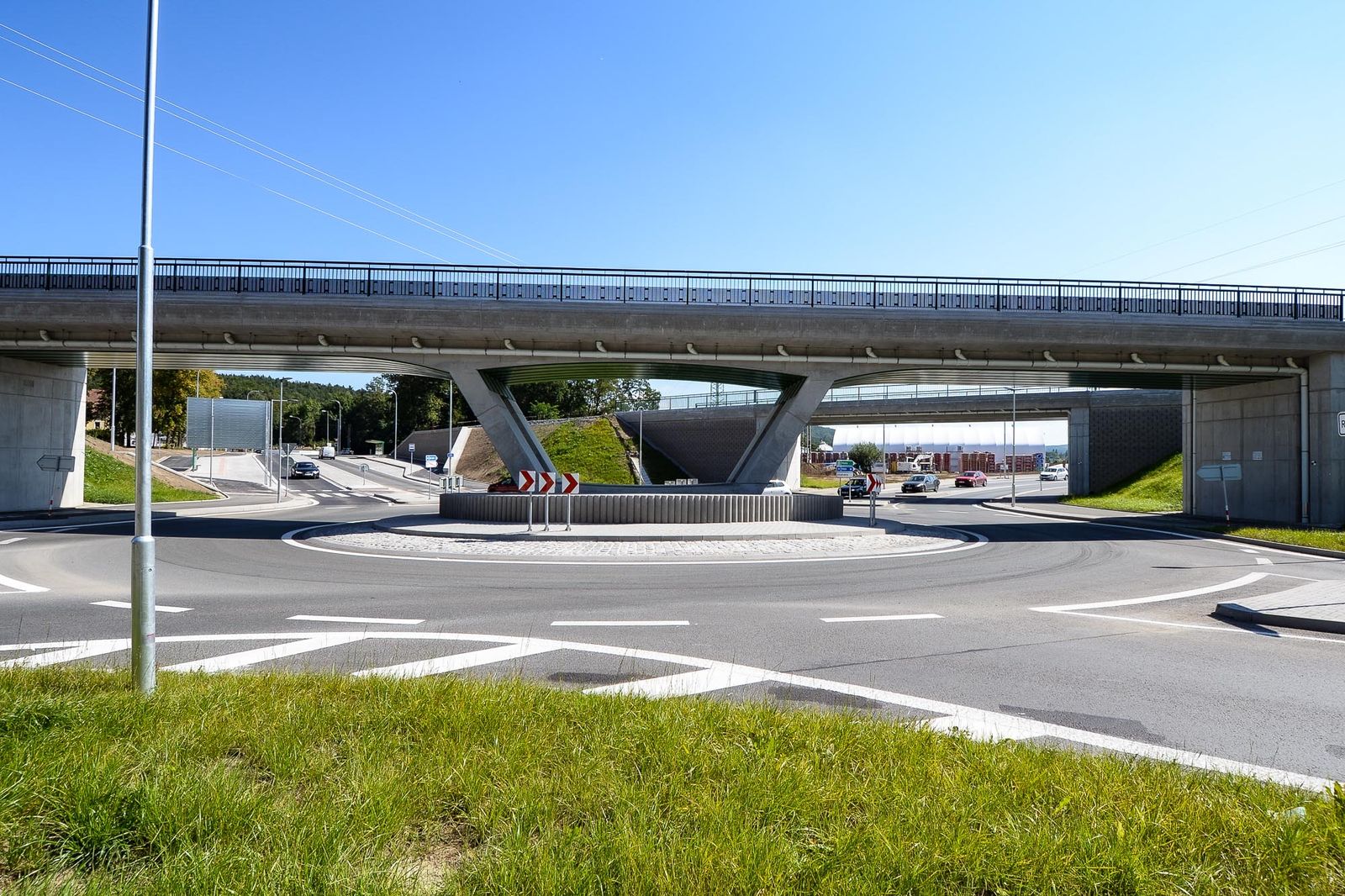 První část východního okruhu v Plzni byla oficiálně zprovozněna (foto: M. Pecuch, 3.9.2021)